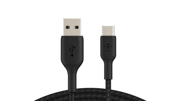 belkin Braided Boost Charge USB A / USB C, 1 m - Ladekabel