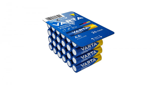 Varta Longlife Power AA, 24 Stück - Batterien